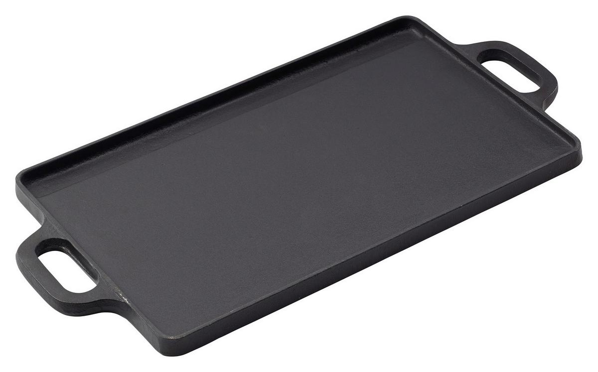 Grillplatte Echtwerk Grillplatte Small - Schwarz, Design, Metall (45,5/23/1,5cm) - Echtwerk