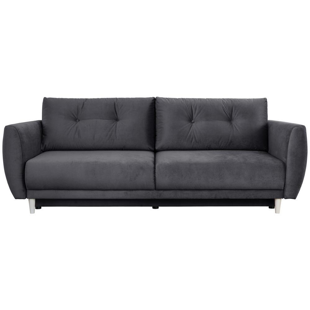 Veľká Rozkladacia Pohovka Emma, Tmavosivá