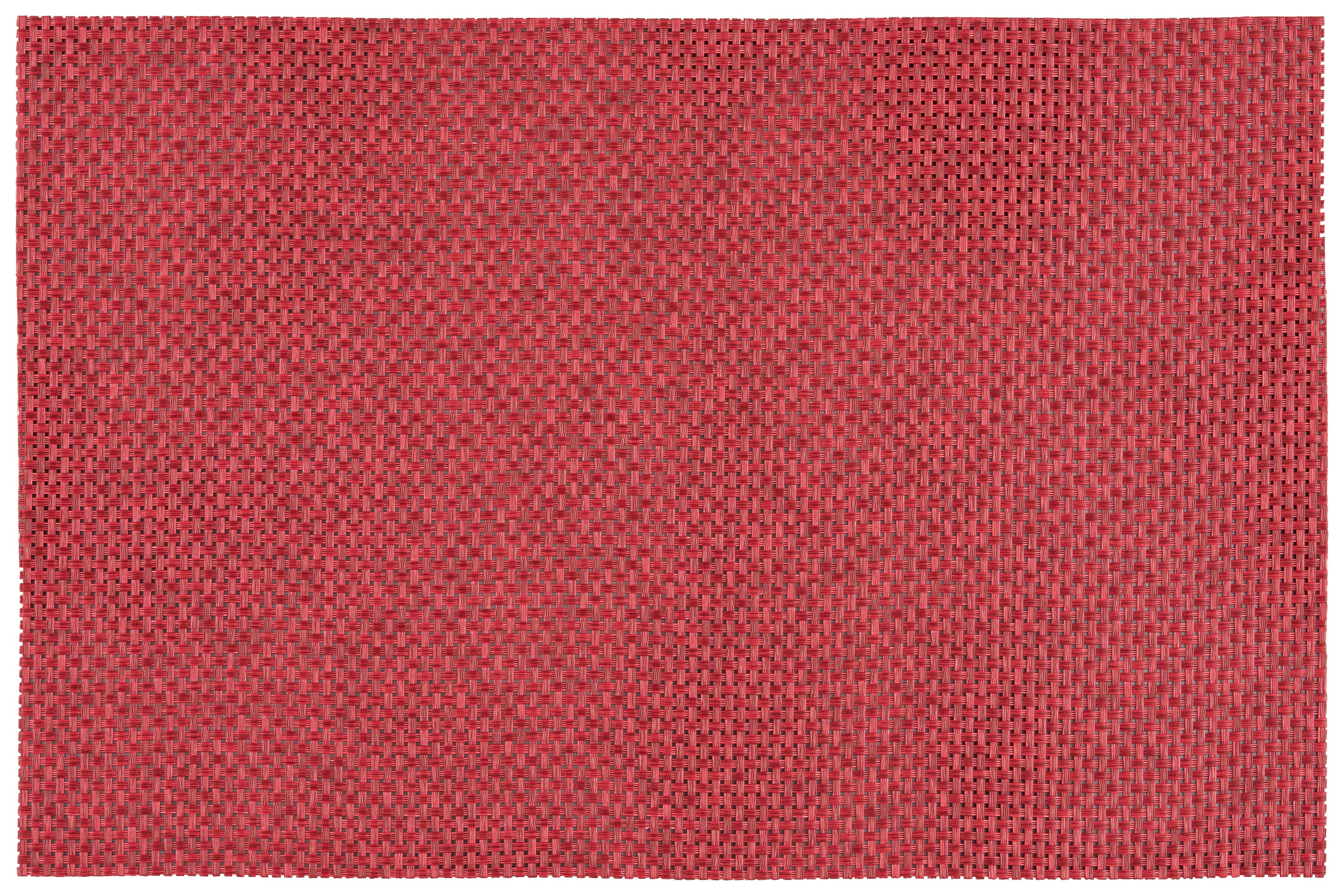 PROSTÍRÁNÍ Stefan, 45/30cm, červená - červená, plast (45/30cm) - Modern Living