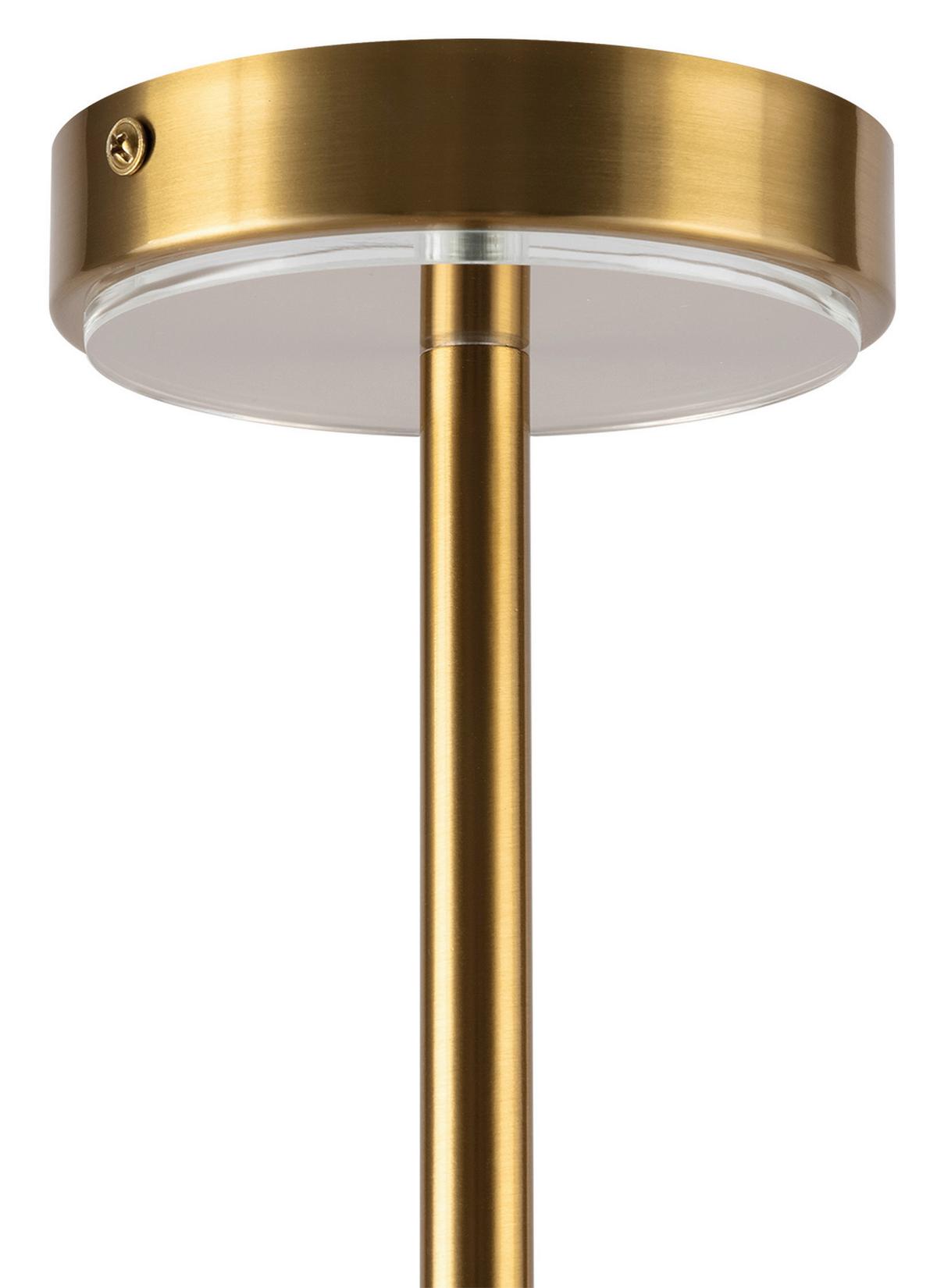 Kronleuchter Arco - Messingfarben, Trend, Glas/Metall (61/44,7/61cm) - MAYTONI
