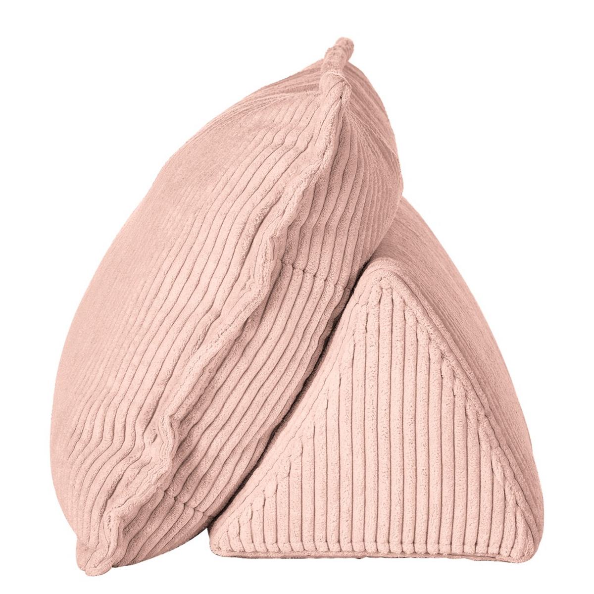 Rückenkissen Cordy, Flieder B: 83 Cm - Flieder, MODERN, Textil (83/25/42cm) - Trendmanufaktur