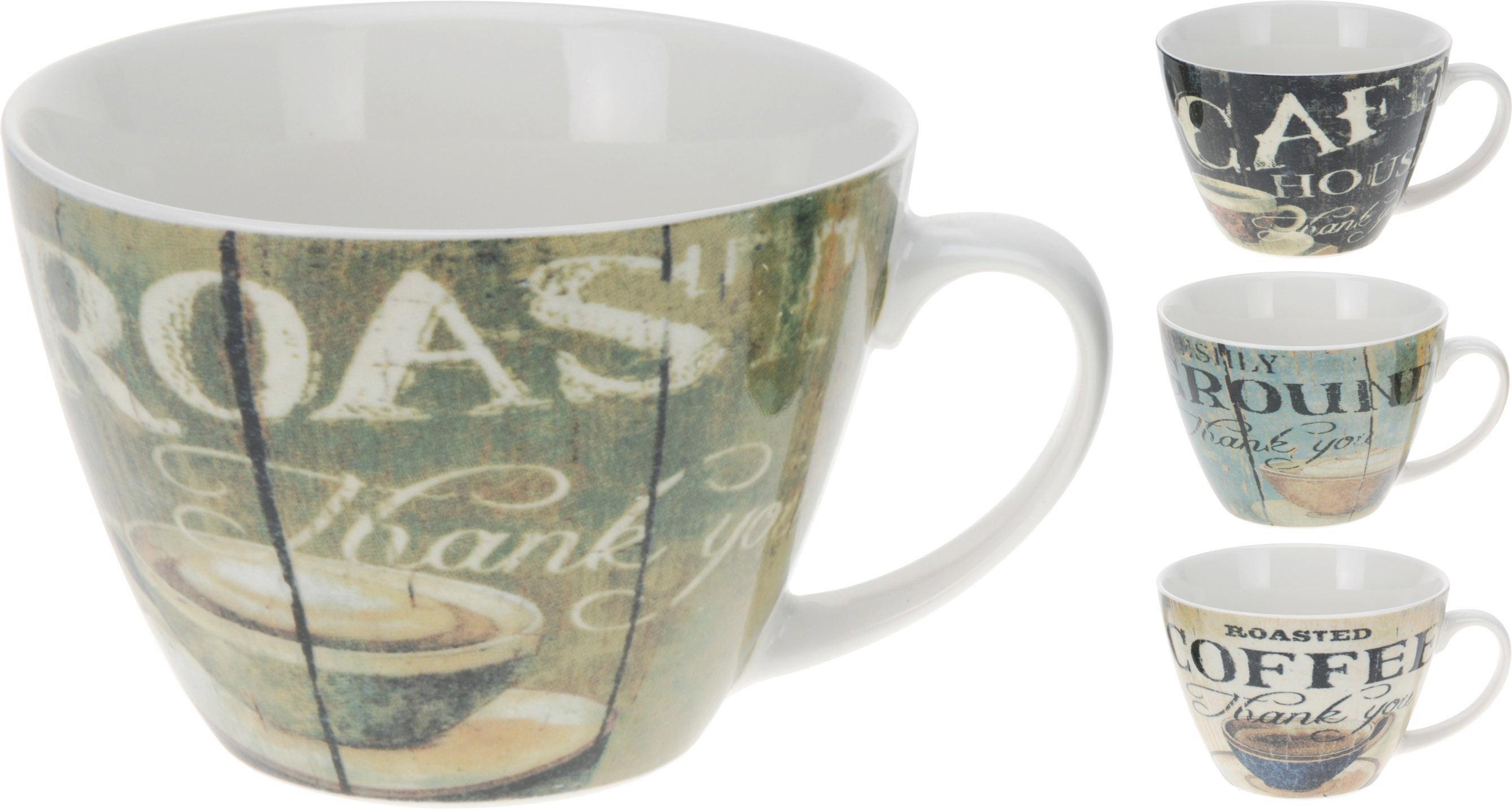 Bögre Coffee - modern, Kerámia (11,3/8,3/14cm)