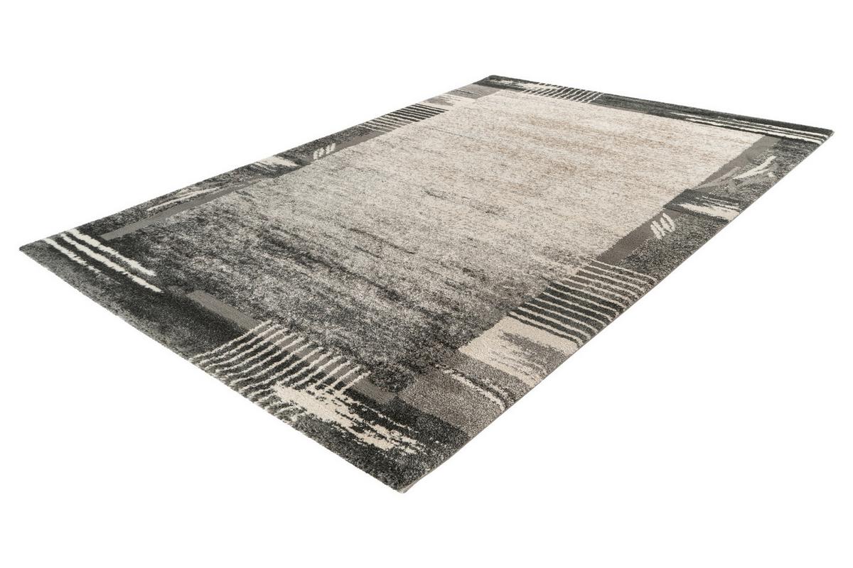 Flachwebteppich My Frisco 284 - Grau, Basics, Textil (160/230cm) - Obsession