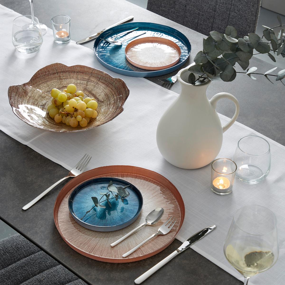 Besteckset 60-Teilig Barbara für 12 Personen - Edelstahlfarben, ROMANTIK / LANDHAUS, Metall - James Wood
