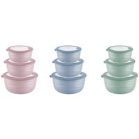 Vorratsdosenset Dora - Blau/Pink, Basics, Kunststoff - James Wood
