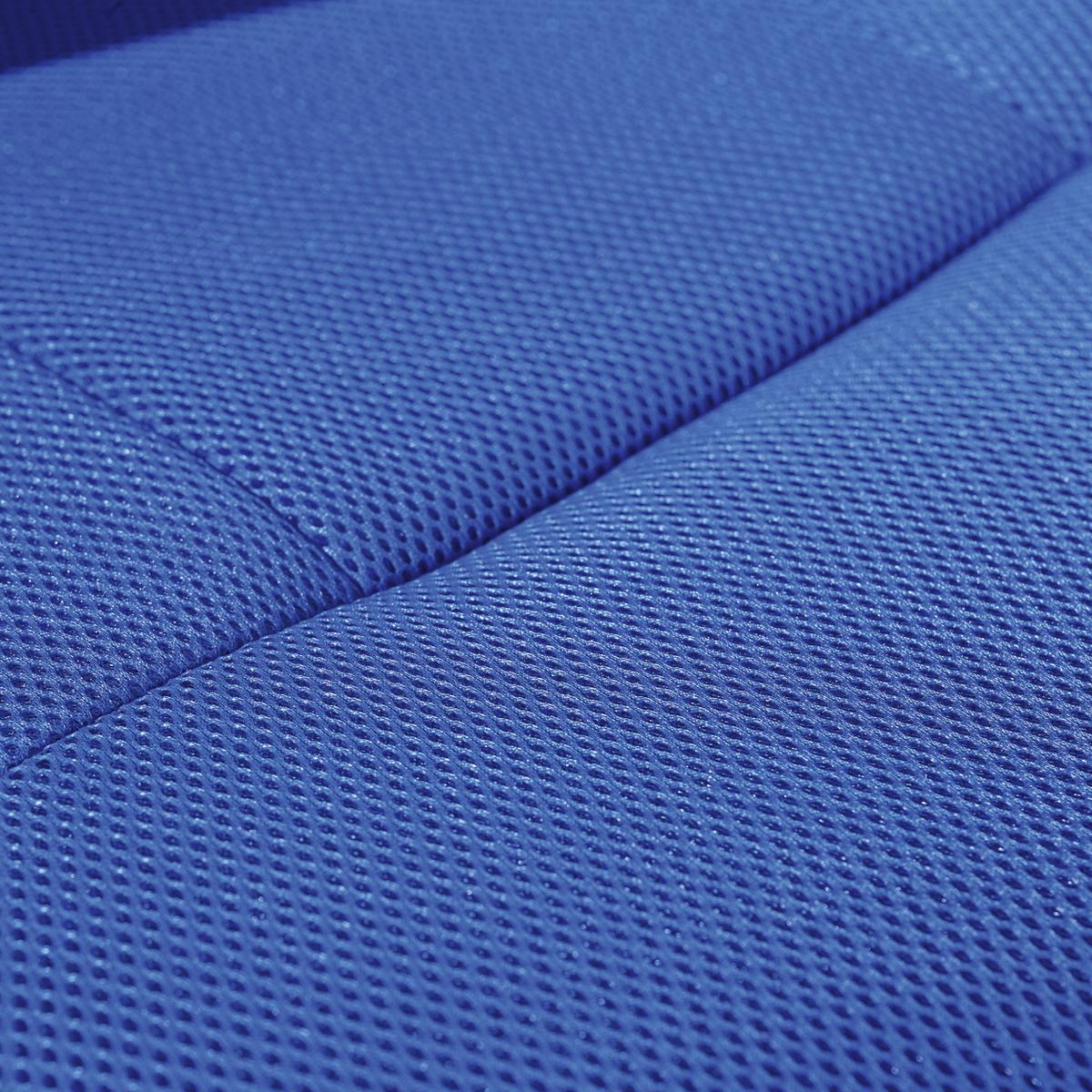 Jugenddrehstuhl Bonnie - Blau/Chromfarben, MODERN, Kunststoff/Textil (43/88-98/56cm) - MID.YOU