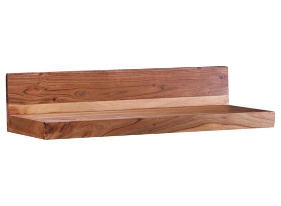 Wandregal Mumbai 110x17cm Massiv, Akazie - Akaziefarben, MODERN, Holz (110/17/24cm) - Carryhome Wandregal Mumbai 110x17cm Massiv, Akazie - Akaziefarben, MODERN, Holz (110/17/24cm) - Carryhome