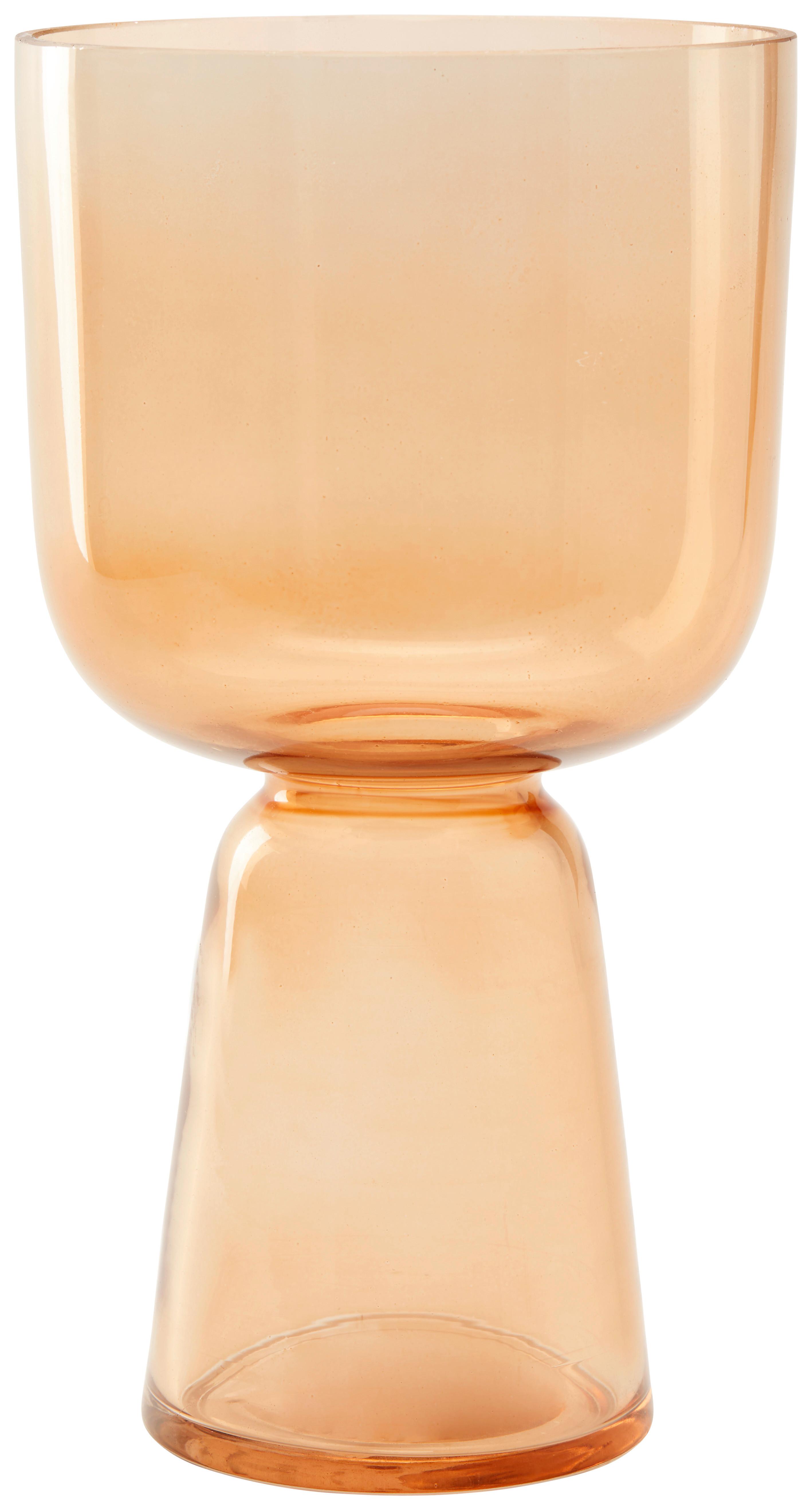 Váza Sienna, V: 28cm - hnědá, sklo (15,5/28cm) - Modern Living