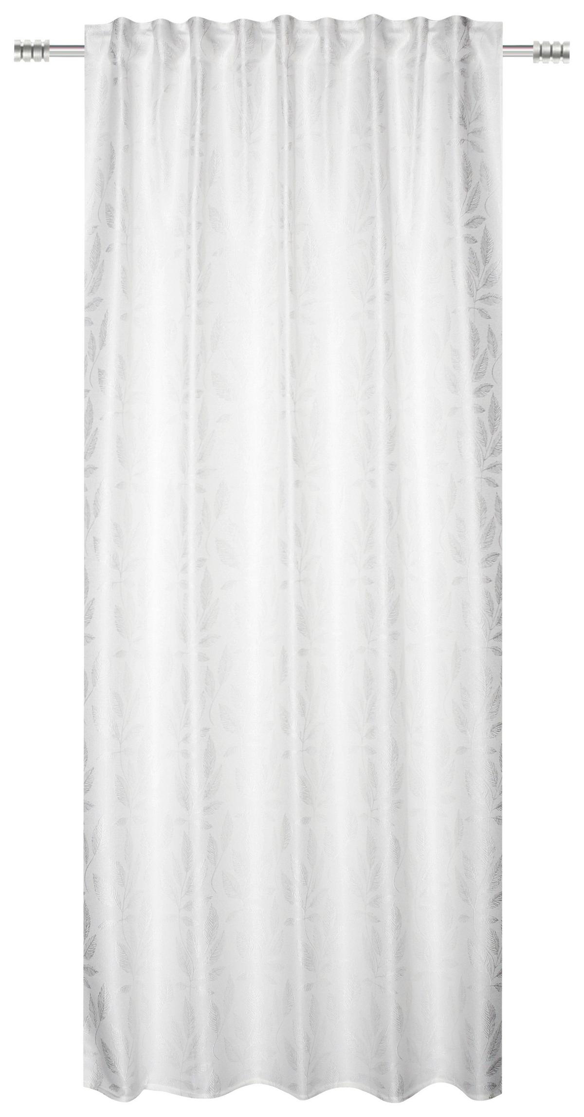 Készfüggöny Brea Kb. 140/245cm - gyöngyház, Modern, textil (140/245cm) - Luca Bessoni