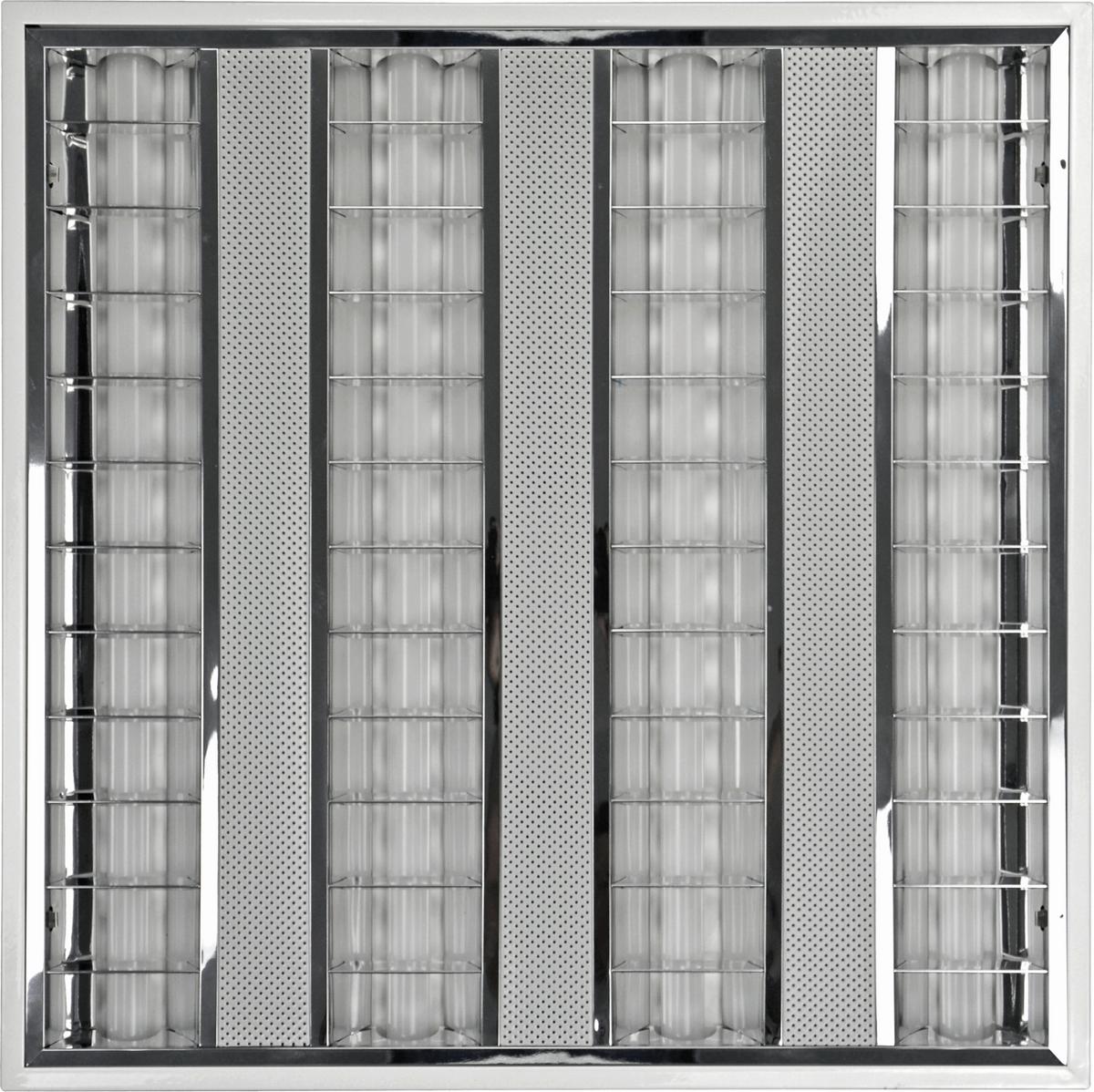 Led-deckenleuchte 2414501420196 - Weiß, Basics, Metall (62/62/4cm)