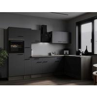 Eckküche Oliver Grau/eiche Dekor S: 310x172 Cm - Eichefarben/Grau, Design, Holzwerkstoff (310/172cm) - Respekta