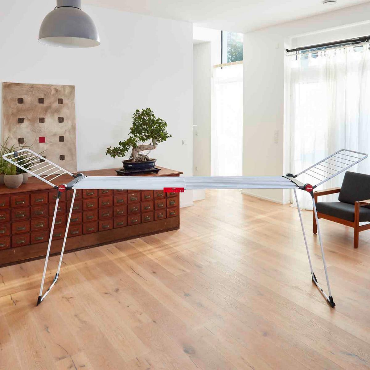 Sušiak na bielizeň INFINITY FLEX - vícebarevná, Basics, kov/plast (56/122/8cm) - Vileda