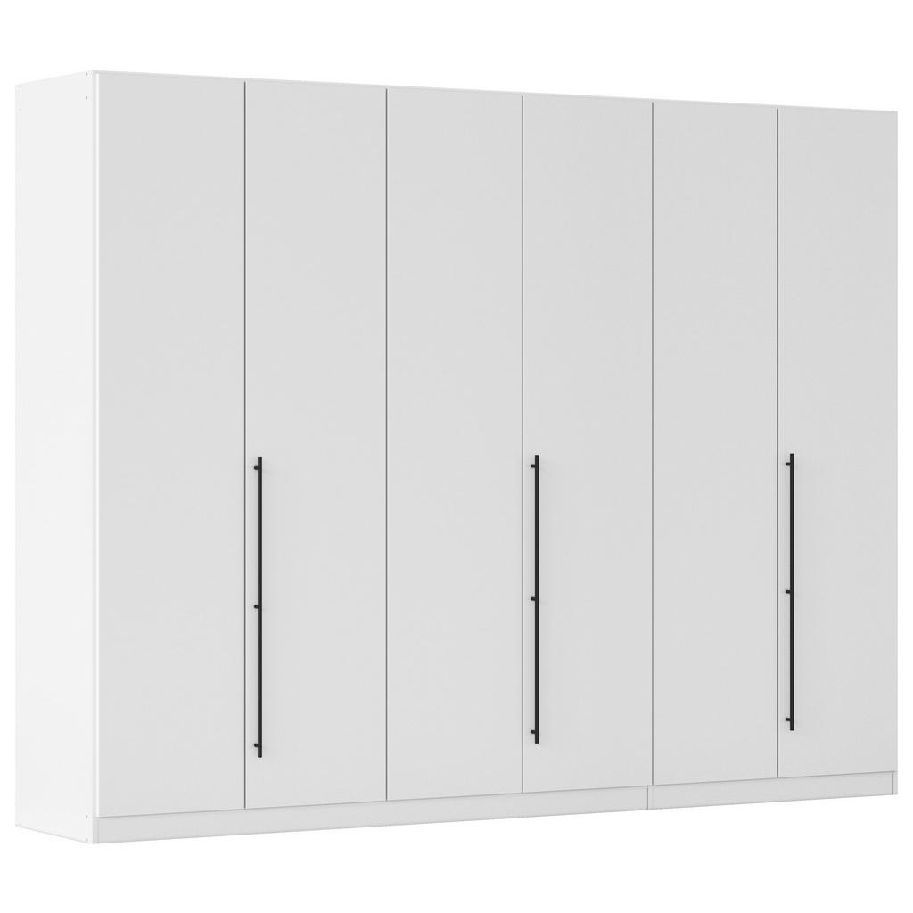 Kleiderschrank Safari Weiß B: 271cm