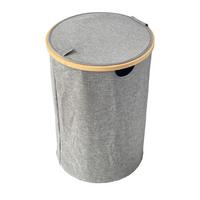 Szennyestartó Celine - barna, Konventionell, műanyag/karton (40/60cm) - Luca Bessoni