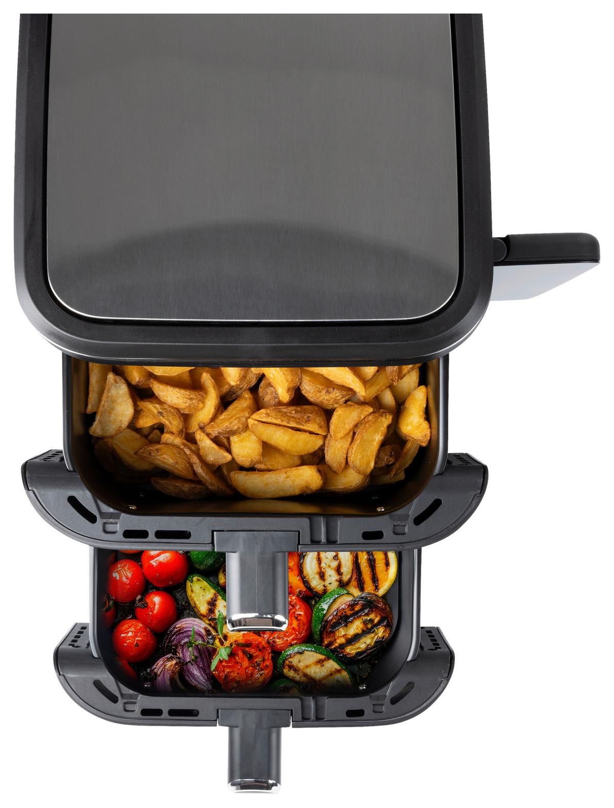Heißluftfritteuse 15305 - Schwarz, Basics, Kunststoff/Metall (39/32/48cm)