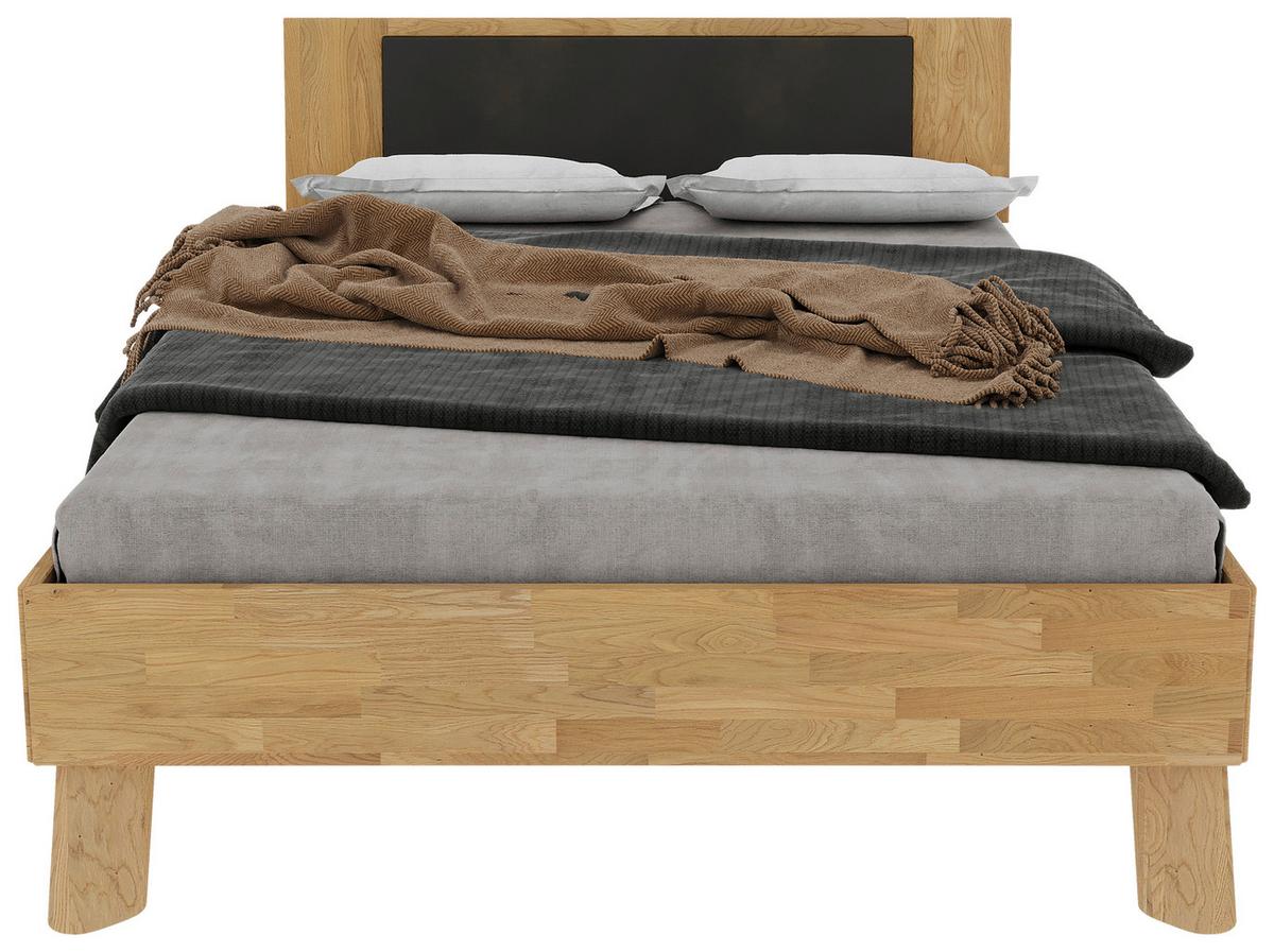 Bett Como Naturfarben /wildeiche 140x200cm - Wildeiche/Naturfarben, MODERN, Holz (140/200cm) - MID.YOU