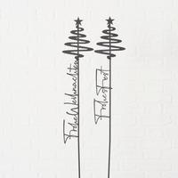 Leszúrható Kerti Dekoráció Gartenstab - fekete, Basics, fém (18/120/1cm) - Luca Bessoni