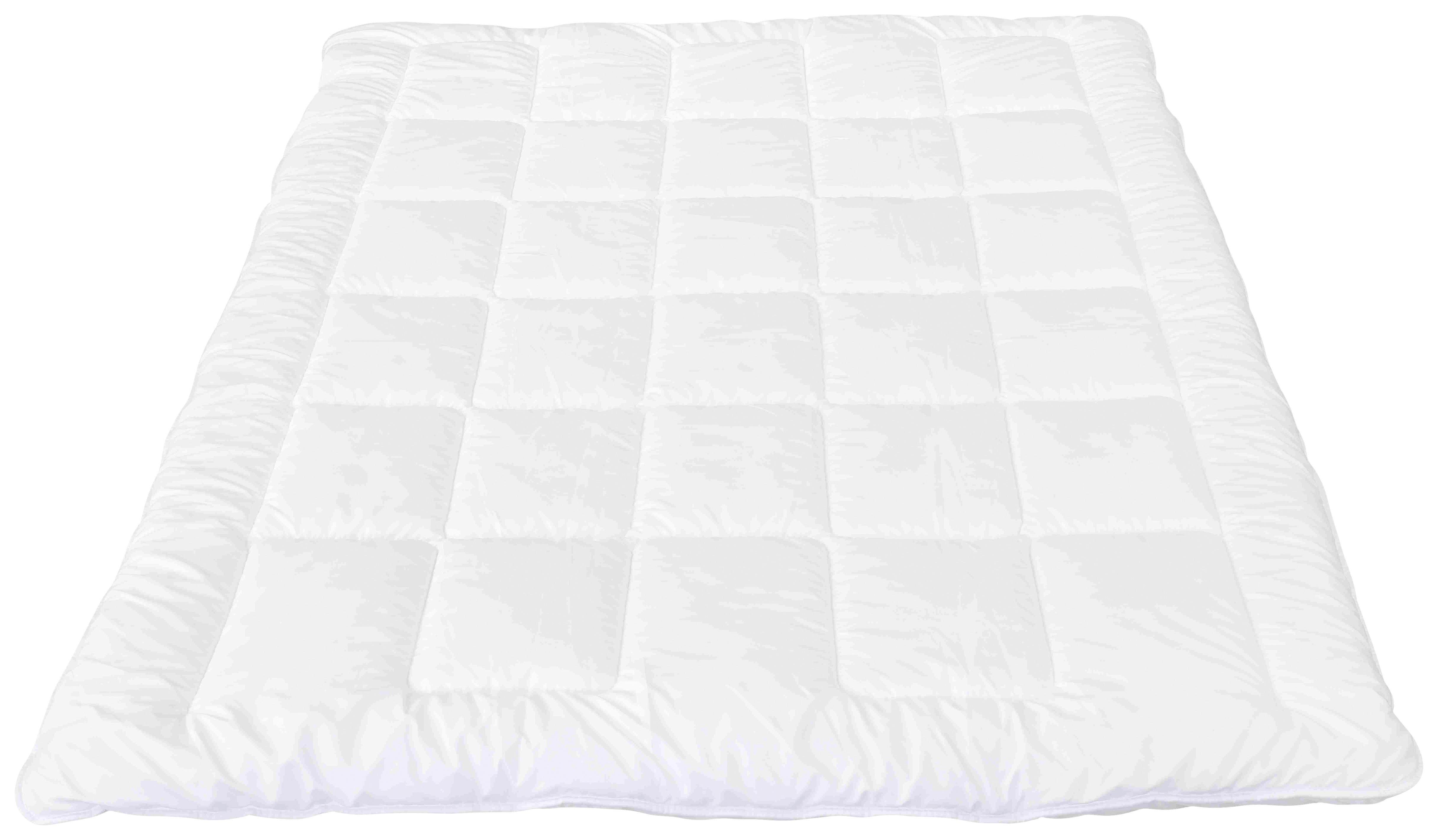 Prošívaná Přikrývka Antibacterial, 140/200 Cm - bílá, Konvenční, textil (0,8kg)