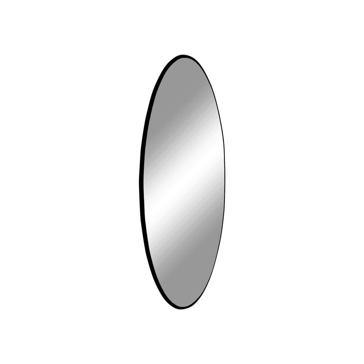 Wandspiegel Schwarz B: 60 Cm - Schwarz, Basics, Glas/Metall (60/60/0,5cm)