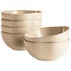 Schüssel Cordelia Sandfarben, 6-Teilig - Sandfarben, Trend, Keramik (16/6,5cm) - Mäser