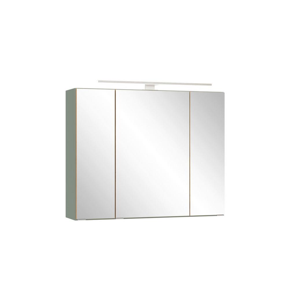 SPIEGELSCHRANK Verona Schilfgrün B: 80cm