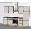 Küchenblock Alexa 280 cm Eiche Sanremo - Eichefarben/Magnolie, MODERN, Holzwerkstoff (280cm) - Vertico Küchenblock Alexa 280 cm Eiche Sanremo - Eichefarben/Magnolie, MODERN, Holzwerkstoff (280cm) - Vertico