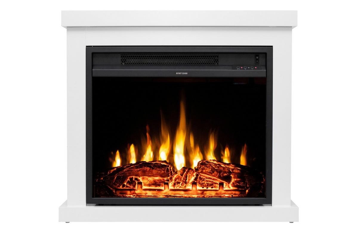 Szabadon Álló Elektromos Látványkandalló Fkk11 - fehér, Basics, fém (74/66/20cm)