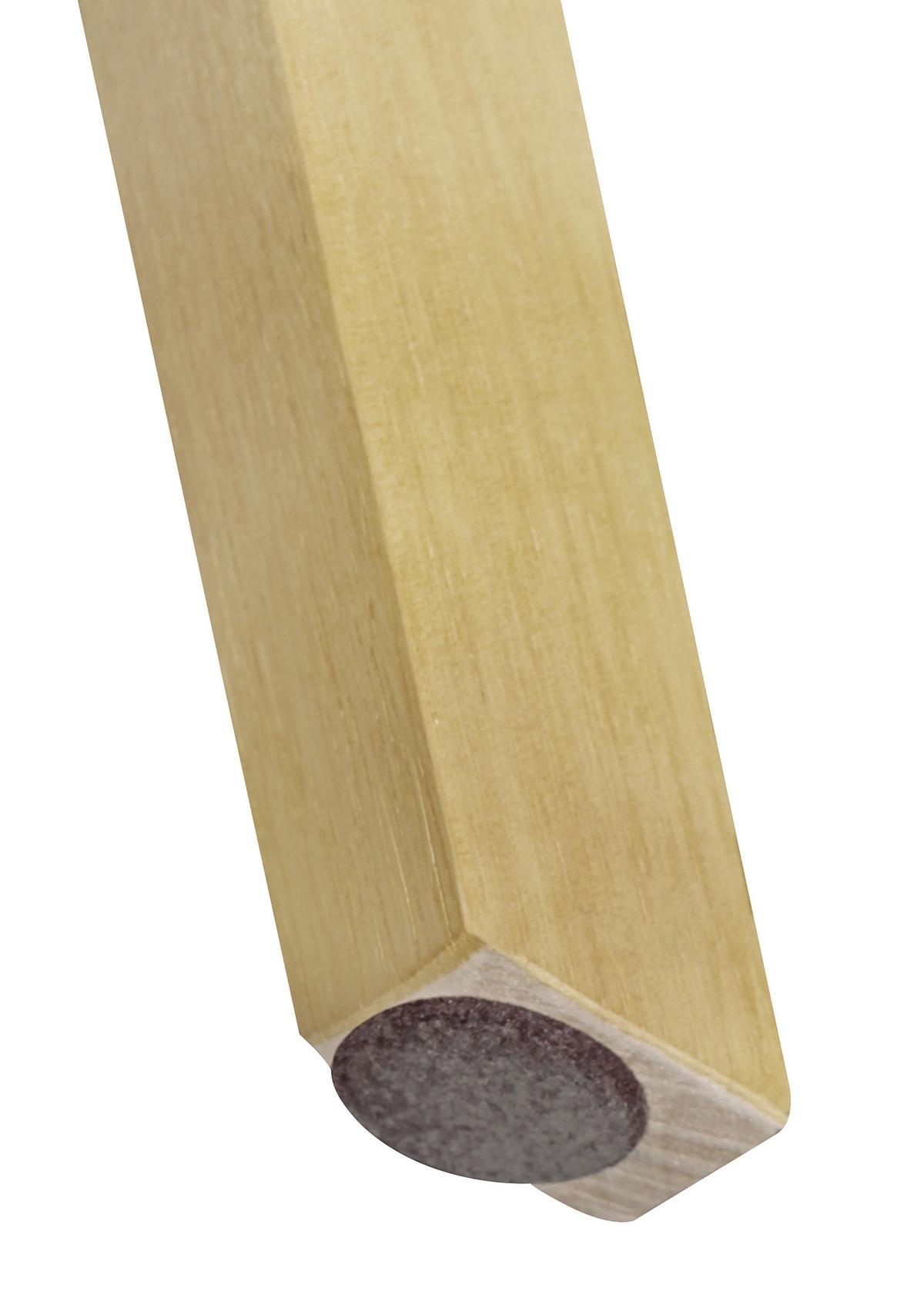 Schalenstuhl Lima Lederlook Schwarz 2er-Set - Eichefarben/Schwarz, Design, Holz/Kunststoff (48/89/48cm) - MID.YOU