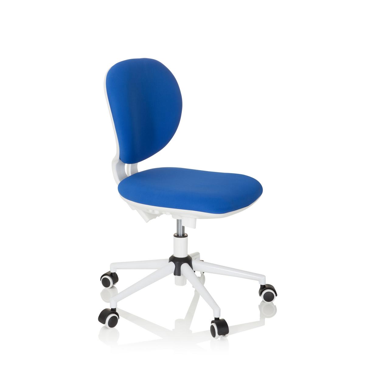 Jugenddrehstuhl Kid Vivo Stoff Blau - Blau, Basics, Kunststoff (43/82-95/56cm) - MID.YOU