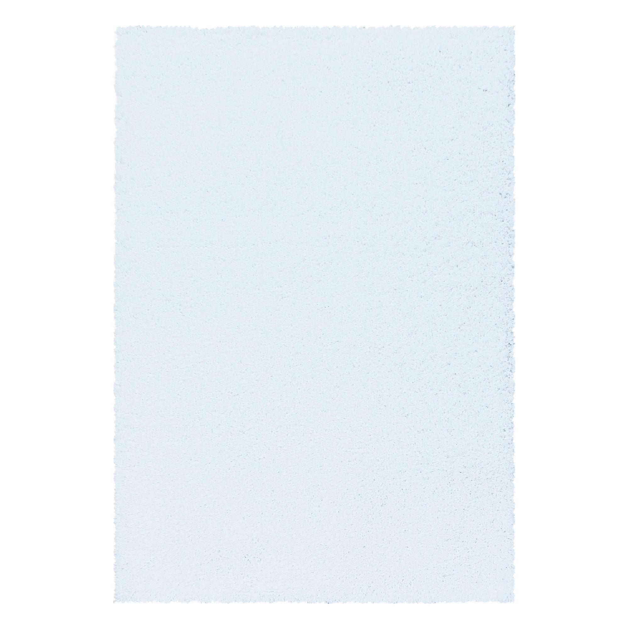 Hochflorteppich Sydney Weiß 60x110 cm - Weiß, Basics, Textil (60/110cm)