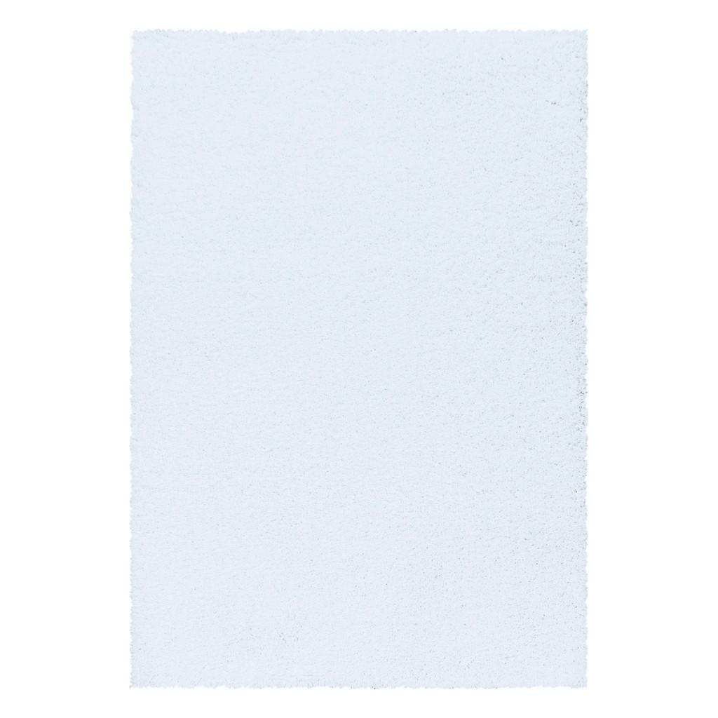 Hochflor Teppich Weiß Sydney 300x400 Cm