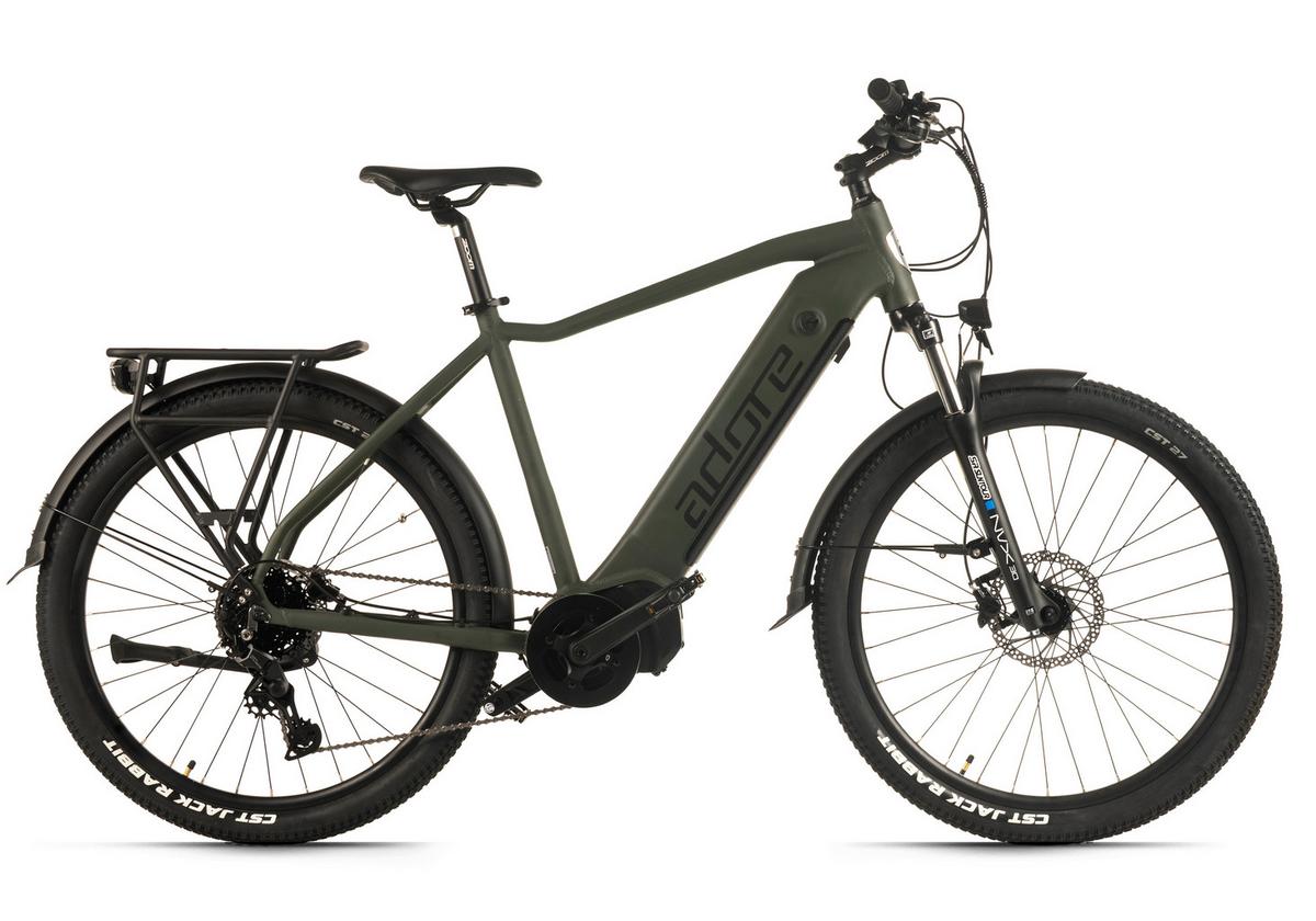 E-trekkingrad 28 Zoll Grün - Grün, MODERN, Metall (180/70/100cm)