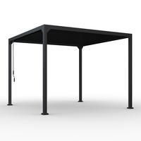 PAVILÓN SUNNY - antracitová, Modern, kov (300/300/277cm) - Mömax