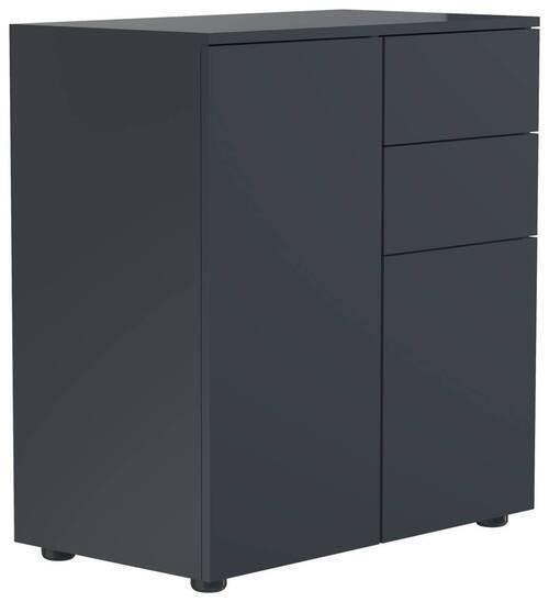 Kommode Dalrosa Anthrazit - Anthrazit, MODERN, Holzwerkstoff (70/77/39cm) - MID.YOU