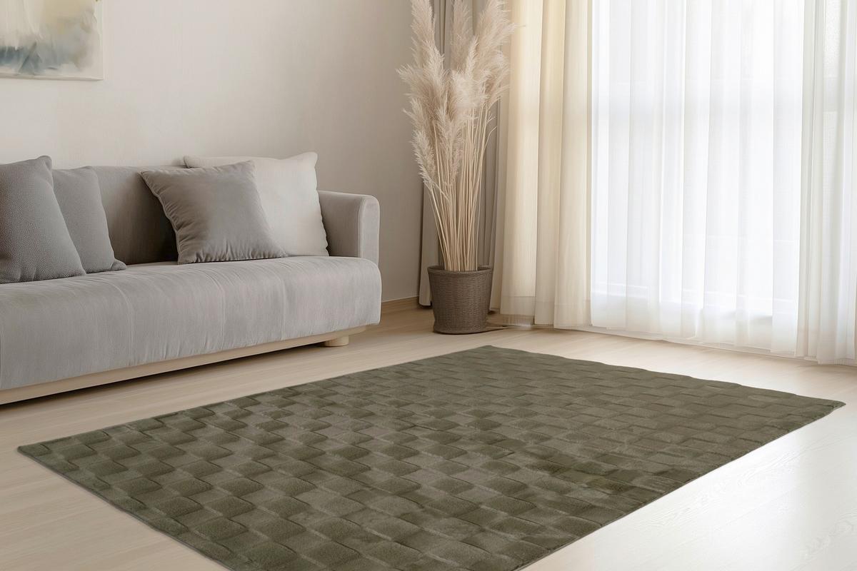 Flachwebteppich Grün, Bxl: Ca. 160x230 Cm - Grün, Basics, Textil (160/230cm) - Kayoom