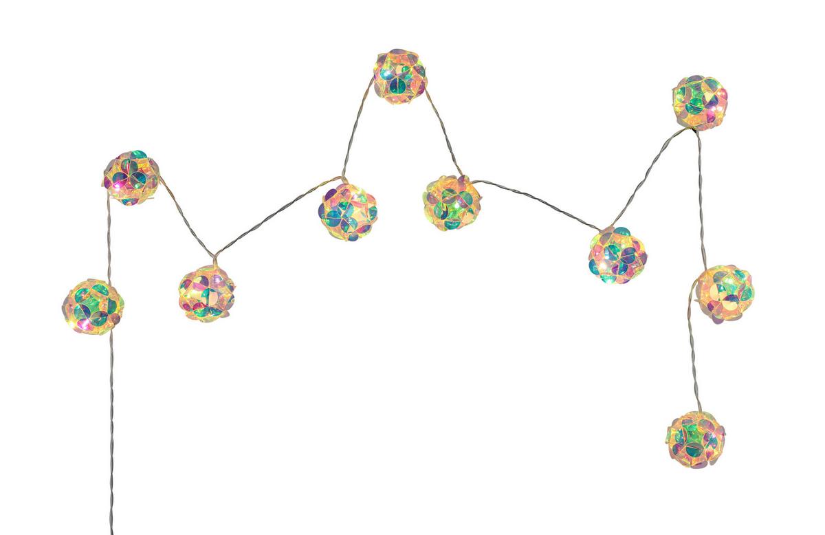 SVĚTELNÝ ŘETĚZ LIEBE - průhledné/perleť, Moderní, plast (165cm) - Mömax