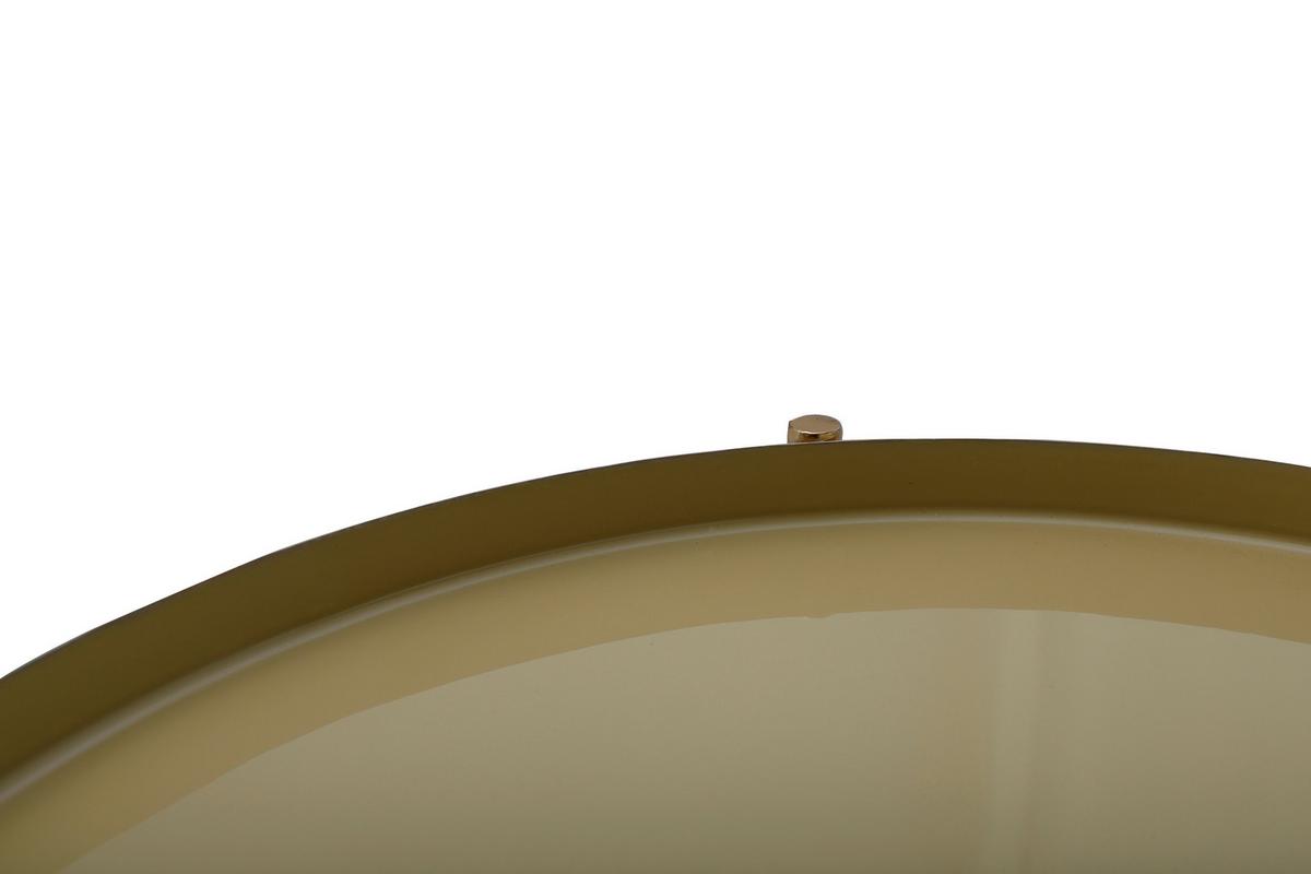 Beistelltisch Art Deco 1025 Goldfarben B: 25 cm - Goldfarben, Design, Metall (25/25/60cm) - Kayoom