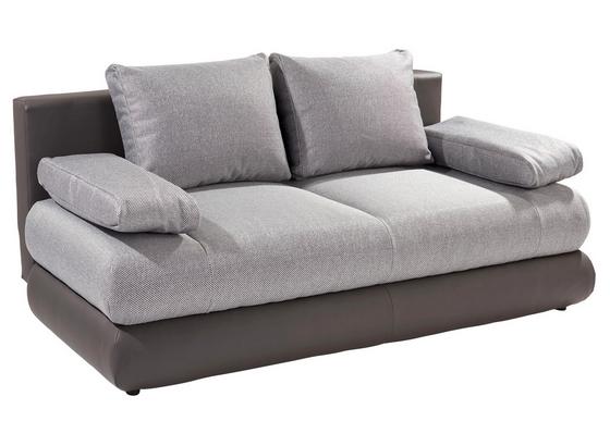 Kanapéágy Clipso - Sötétszürke/Ezüst, Basics, Textil (212/93/90cm) Kanapéágy Clipso - Sötétszürke/Ezüst, Basics, Textil (212/93/90cm)