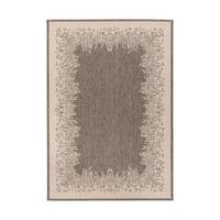 Flachwebteppich Splash 900 Braun, 120x170 cm - Creme/Braun, KONVENTIONELL (120/170cm)