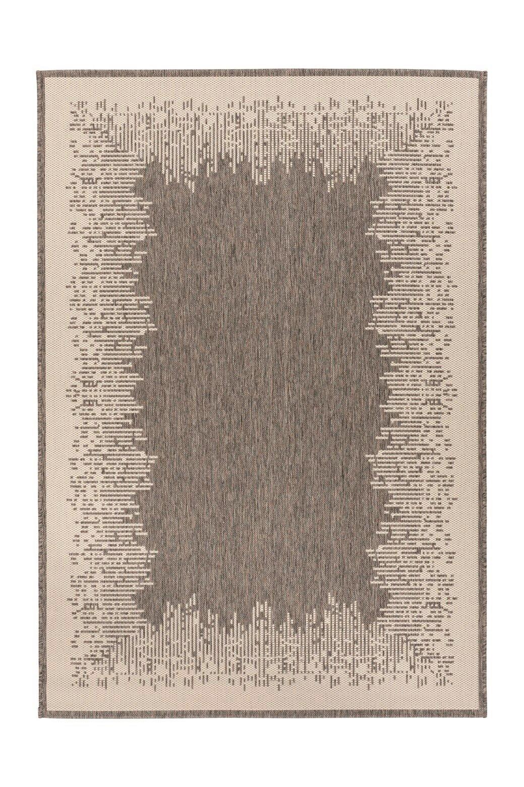 Flachwebeteppich Splash 900 Braun, 120x170 Cm