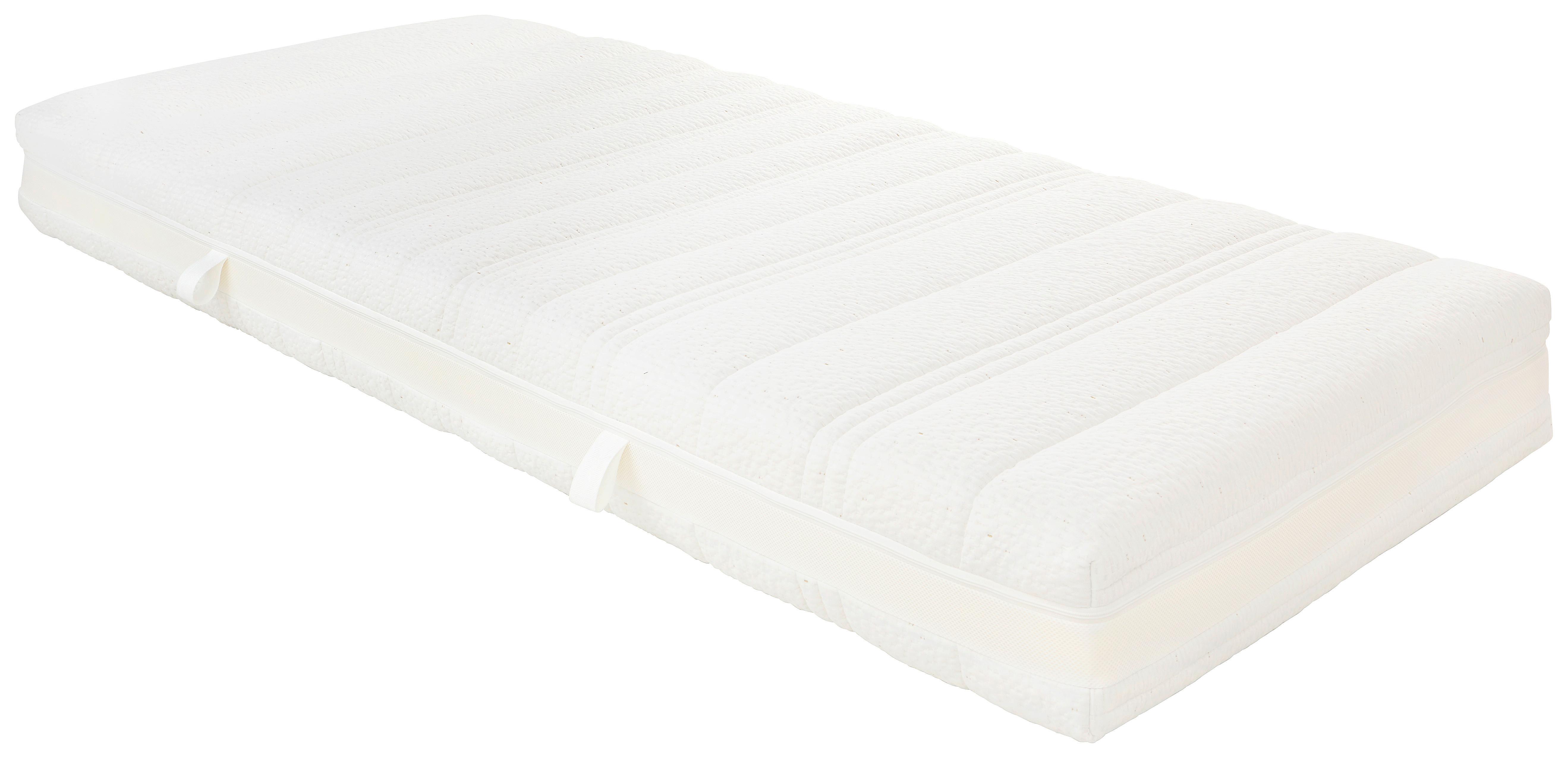 Kaltschaummatraze Matrix 90x200 cm, Extra Fest - Weiß, Textil (90/200cm) - Sembella