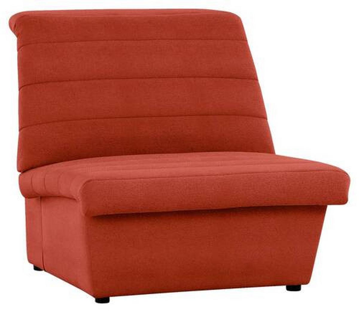 Sessel Looks Viii - Schwarz/Orange, Design, Textil (92/92/103cm) - LOOKS by W.Joop