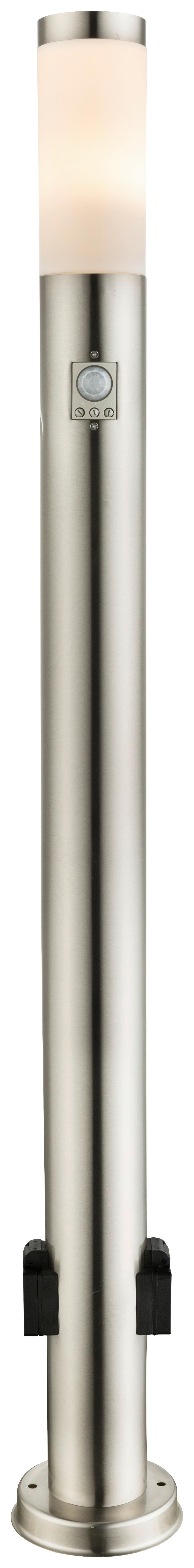 Led Außenleuchte Mit Bewegungsmelder Boston 60 Watt - Opal, Basics, Kunststoff/Metall (13,1qm) - Globo