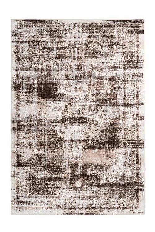 Webteppich Braun/Taupe 120x170 cm - Taupe/Braun, Design, Textil (120/170cm) - Kayoom