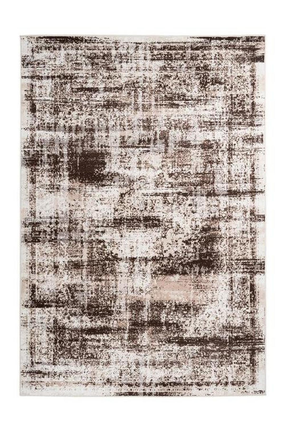 Webteppich Braun/taupe 120x170 Cm - Taupe/Braun, Design, Textil (120/170cm) - Kayoom
