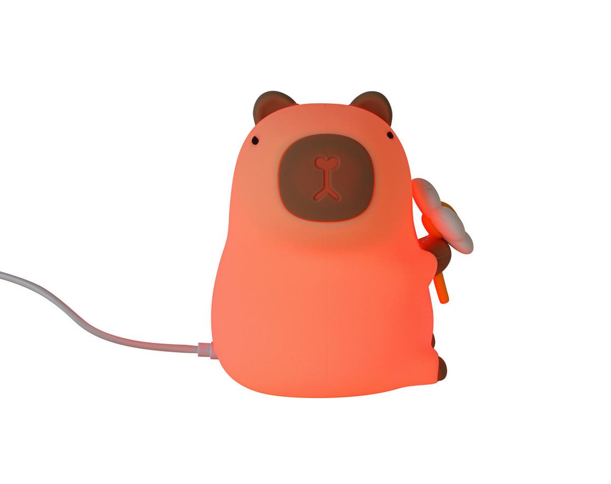 NOČNÍ SVĚTLO CAPYBARA - krémová, Moderní, plast (11/9,2/9cm) - Mömax