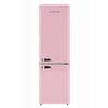 Kühl-gefrierkombination Pink 69+180 L - Pink, Basics, Kunststoff/Metall (54,60/177,50/62,60cm)