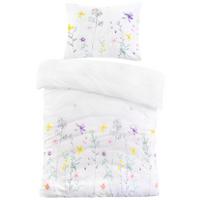 Ágyneműhuzat-garnitúra Viola - lila/krémszínű, Modern, textil - Luca Bessoni