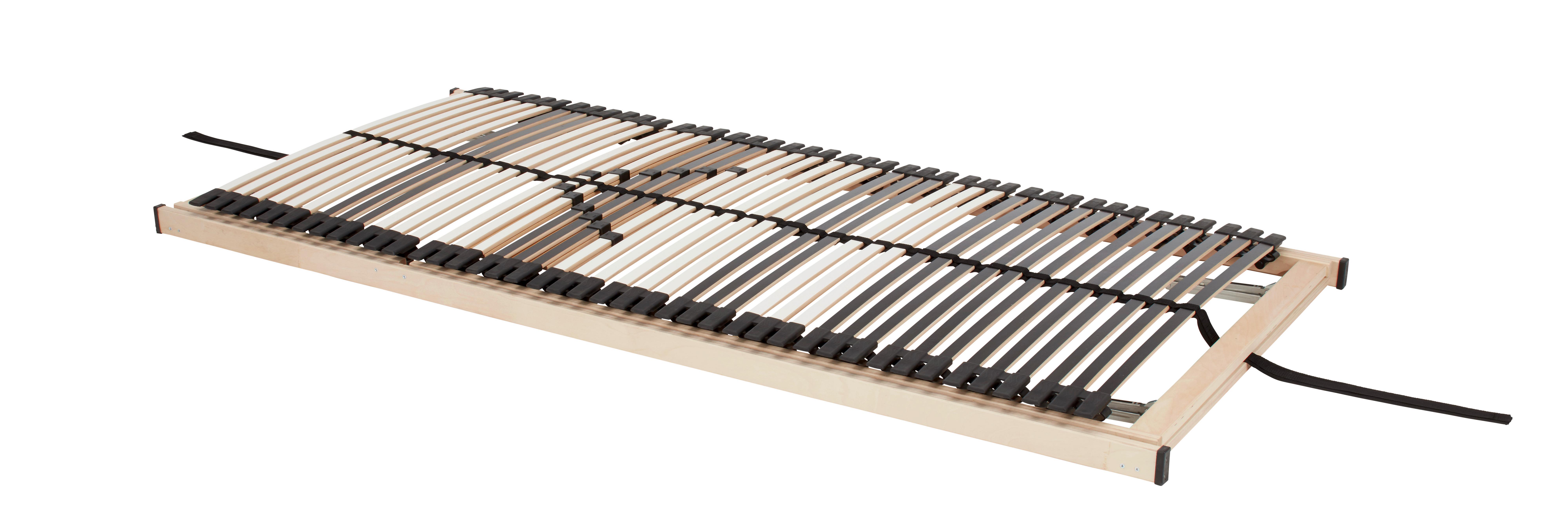 Lamenový rošt COMFORT KF - bílá/černá, dřevo (80/200cm) - Primatex
