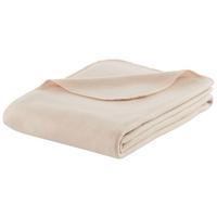 Fleecová deka Felicity, 140/200cm, béžová - béžová, Konvenční, textil (140/200cm) - Modern Living
